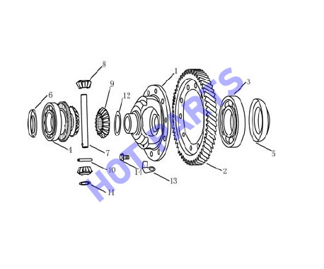 ДИФФЕРЕНЦИАЛ S170B