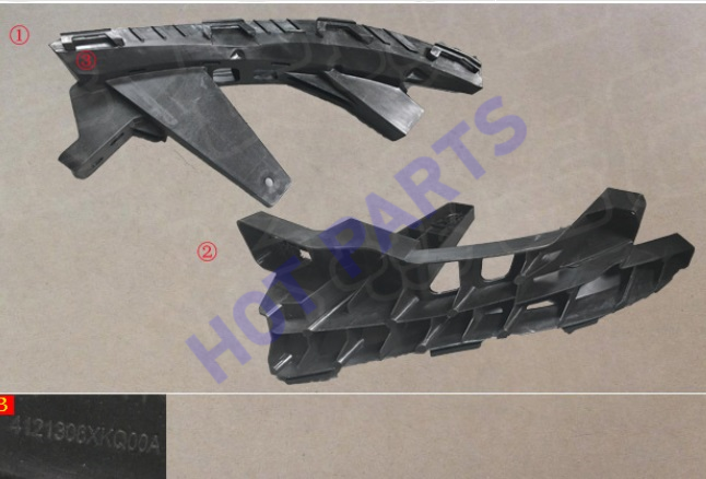 картинка КРОНШТЕЙН КРЕПЛЕНИЯ ФАРЫ ПРАВЫЙ HAVAL F7  4121306XKQ00A