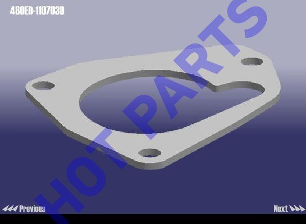 WASHER - THROTTLE BODY
