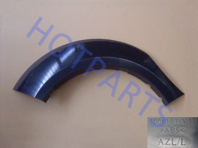 картинка НАКЛАДКА АРКИ ПЕРЕДНЕГО ЛЕВОГО КОЛЕСА HOVER M2  5006130-Y31