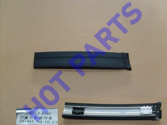 картинка НАКЛАДКА РЕЙЛИНГА ПЕРЕДНЯЯ ПРАВАЯ (КОРОТКАЯ) HOVER H3 NEW  5501012-K46