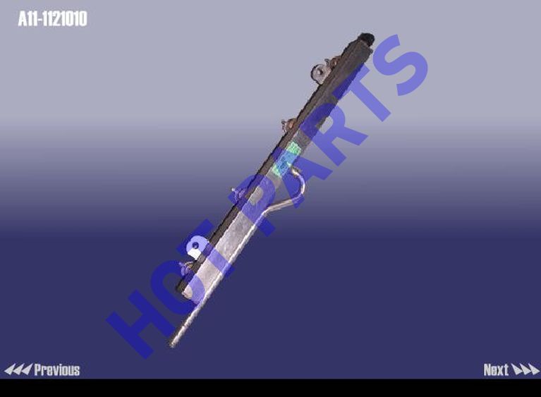 РАМПА ТОПЛИВНАЯ CH Amulet, Eastar, Fora, M11, M12, Tiggo 1.6CBR/2.0NA