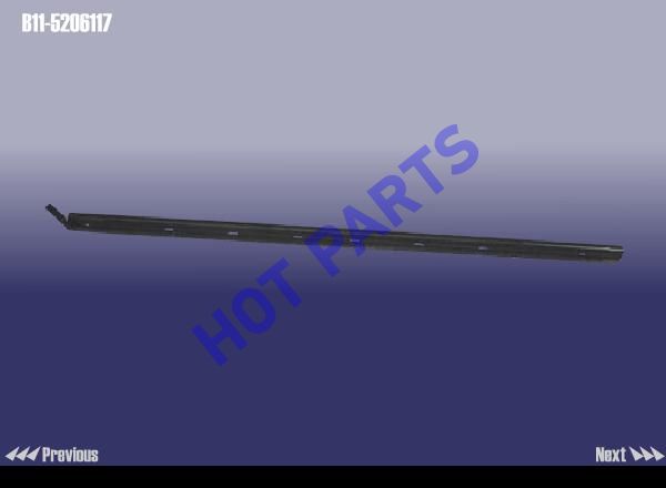 картинка WATER PROOF STRIP-FR WINDOW LH INR  B11-5206117