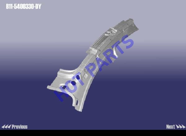 картинка BODY ASSY - TOP BEAM LH  B11-5400330-DY