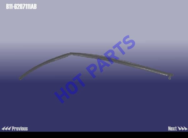 WEATHERSTRIP - UPER RR DOOR LH