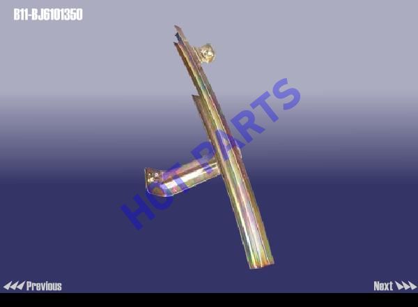 картинка GUIDE RAIL - FR DOOR GLASS LH  B11-BJ6101350