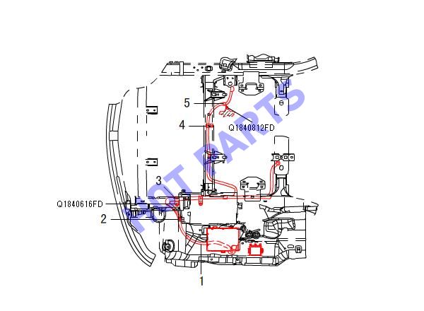 POWER WIRING HARNESS