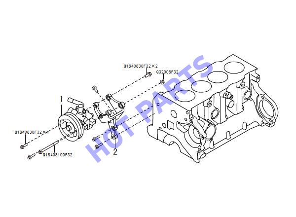 POWER STEERING PUMP