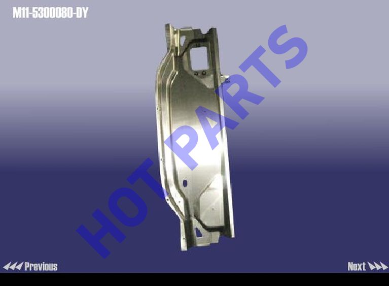 картинка ПАНЕЛЬ КУЗОВА ПЕРЕДНЯЯ МЕТАЛ. (ЛОБОВОГО СТЕКЛА)  M11-5300080-DY