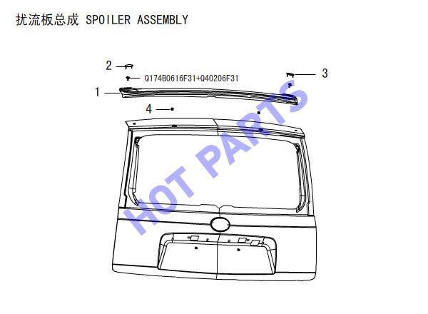 SPOILER ASSEMBLY