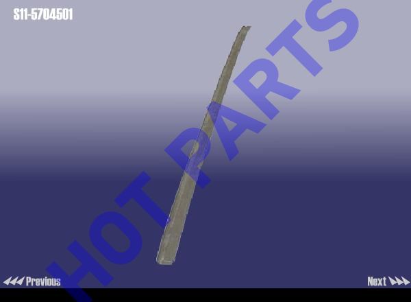 TRIM STRIP-ROOF LH