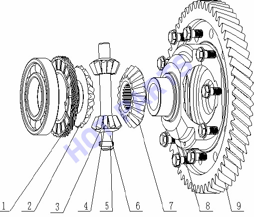 ДИФФЕРЕНЦИАЛ S160G